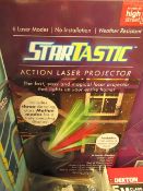 | 6X | STARTASTIC ACTION LASER PROJECTORS WITH 6 LASER MODES | NEW AND BOXED | SKU