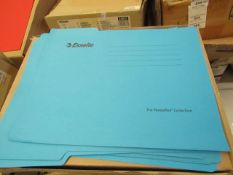 5x Boxes of Approx 90 Esselte Eco Files - Boxed.