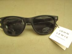 John Lewis Sunglasses. Unused with tags. See Image For design