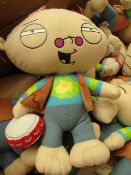 Family Guy Stewie 54cm teddy. See Image For Design. Unused with Tags.