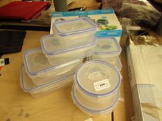 Set of 8 Food Storage Boxes - All Good Condition & Boxed.