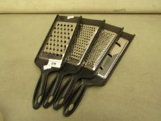 4x Various Cheese Graters - Good Condition.