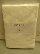 | 1X | SWOON BOOLE PINK DOUBLE DUVET SET THAT INCLUDE DUVET COVER AND 2 MATCHING PILLOW CASES |