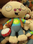 Family Guy Stewie 54cm teddy. See Image For Design. Unused with Tags.