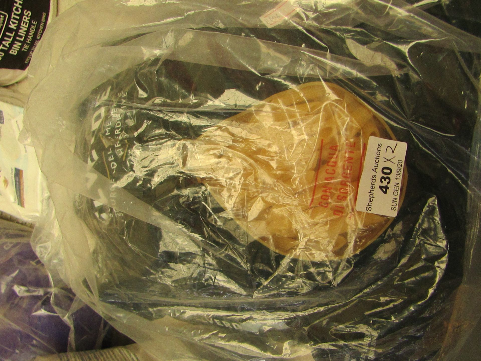 2 x kg Delverde Pastas. Bags have split but have been rebagged