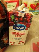 5 x Ocean Spray Cranberry Classic 1L. BB May 2021