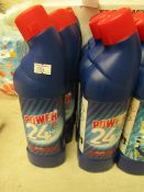 12 x 750ml Power 24hr Bleach. Unused