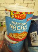 2 x 3kg Ricos Premium Nacho Cheddar Cheese Sauce. BB Sept 2021