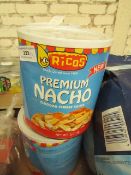 2 x 3kg Ricos Premium Nacho Cheddar Cheese Sauce. BB Sept 2021