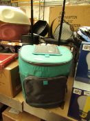 Coolbag with Pull out handle on Wheels. Looks unused