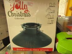 The Jolly Christmas Tree Stand. Boxed but unchecked