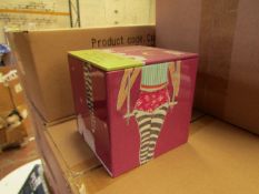 Box of 48x Large Sized Girls Storage Tins - All New Packaged & Boxed.