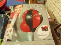 King Sports Punching Ball for Kids. Comew with Gloves. Boxed but unchecked