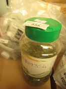 2 Items Being 100g Mixed Herbs Still sealed BB 2023 & Approx 24 x Financiers (almond cakes) BB 21/
