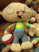 Family Guy Stewie 54cm teddy. See Image For Design. Unused with Tags.