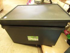 2 x Extra Large Storage Boxes with Lids. No Visible Damage