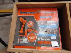 | 1X | RENOVATOR TWIST A SAW WITH ACCESSORY KIT | MAIN UNIT IS TESTED WORKING BUT WE HAVEN'T CHECKED