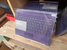 10x Microsoft Type Covers Surface 3, untested and packaged. | Please note, keyboard layout, design