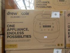 | 1X | DREW AND COLE CLEVER CHEF | BOXED AND REFURBISHED | NO ONLINE RESALE | SKU - | RRP £69.99 |