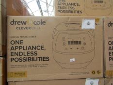 | 1X | DREW AND COLE CLEVER CHEF | BOXED AND REFURBISHED | NO ONLINE RESALE | SKU - | RRP £69.99 |