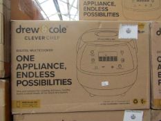 | 1X | DREW AND COLE CLEVER CHEF | BOXED AND REFURBISHED | NO ONLINE RESALE | SKU - | RRP £69.99 |