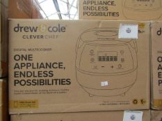 | 1X | DREW AND COLE CLEVER CHEF | BOXED AND REFURBISHED | NO ONLINE RESALE | SKU - | RRP £69.99 |