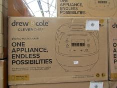 | 1X | DREW AND COLE CLEVER CHEF | BOXED AND REFURBISHED | NO ONLINE RESALE | SKU - | RRP £69.99 |