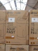 | 1X | DREW AND COLE SOUP CHEF | BOXED AND REFURBISHED | NO ONLINE RESALE | SKU C5060541516809 | RRP