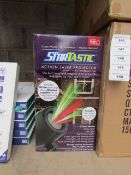 | 1X | STARTASTIC ACTION LASER PROJECTORS WITH 6 LASER MODES | NEW AND BOXED | SKU