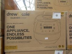| 1X | DREW AND COLE CLEVER CHEF | BOXED AND REFURBISHED | NO ONLINE RESALE | SKU - | RRP £69.99 |