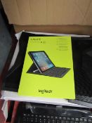 5x Logitech Create iPad external keyboard, unchecked and boxed. Keyboard layout may vary