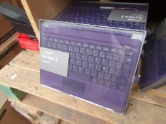 10x Microsoft Type Covers Surface 3, untested and packaged. | Please note, keyboard layout, design