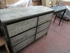 | 1x | COX AND COX LENOX CHEST OF DRAWERS | HAS A FEW MARKS BUT NOTHING MAJOR AND IS HARD TO SEE |