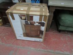 Northridge home bedside cabinet, boxed and unchecked