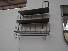 | 1X | COX AND COX INDUSTRIAL SHELVING UNIT | UNCHECKED | RRP £75 |