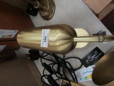 | 1x | HUBSCH BRASS WALL LIGHT | FEW SCRATCHES AND MARKS |