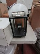 | 1x | COX AND COX COACH LANTERN STYLE WALL LIGHT | DOESN'T APPEAR TO BE ANY MAJOR DAMAGE | RRP £