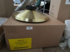 | 1X | MADE.COM GRANAAS LED FLUSH LIGHT | UNCHECKED AND BOXED | RRP £55 |