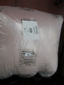 | 1X | COX AND COX BLUSH VELVET SQUARE FLOOR CUSHION | UNCHECKED | RRP £95 |