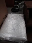 | 1x | COX AND COX WASHED LINEN KINGSIZE DUVET SET  | UNCHECKED | RRP £95 |