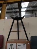 | 1X | BY LASSEN ML42 COUNTER STOOL BLACK STAINED | LOOKS UNUSED (NO GUARANTEE), BOXED | RRP £