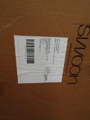 | 1X | SWOON SOLIEL SHINY BRASS KING BED FRAME, IN 2 BOXES | UNCHECKED FOR COMPLETENESS AND