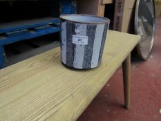 | 1X | COX & COX  CERAMIC PLANT POT  | RRP £25 | LOOK UNUSED | NO GUARANTEE |