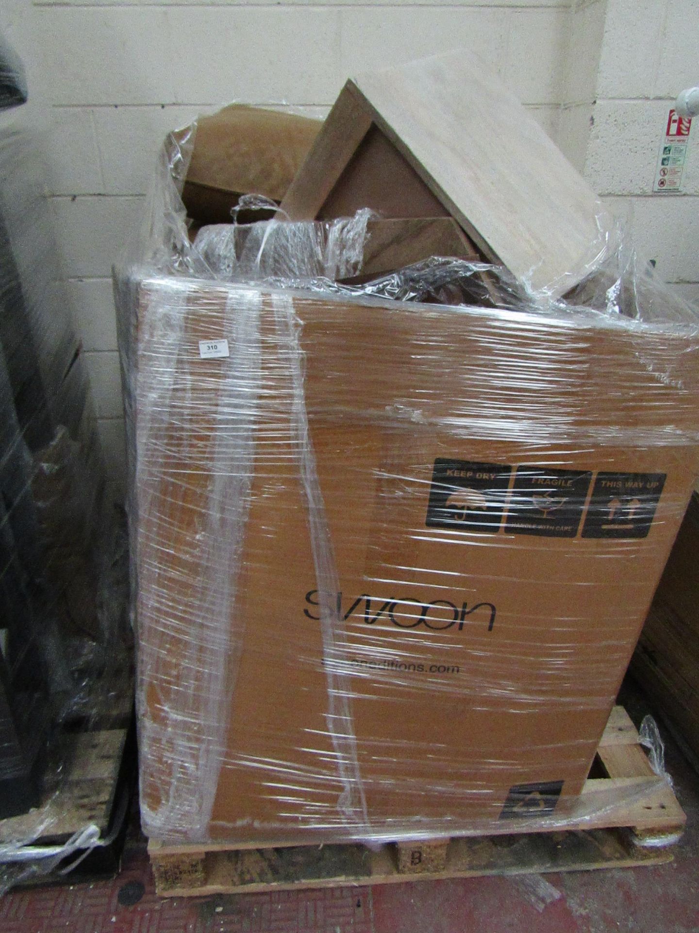 | 1X | PALLET OF SWOON  B.E.R FURNITURE, UNMANIFESTED, WE HAVE NO IDEA WHAT IS ON THESE PALLETS OR