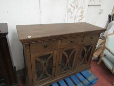 Bayside 3 door, 3 drawer sideboard unit, has a few marks on top.