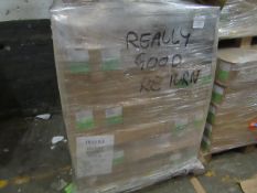 Pallet of approx 60000 gummed envelopes 116x140, unused and boxed