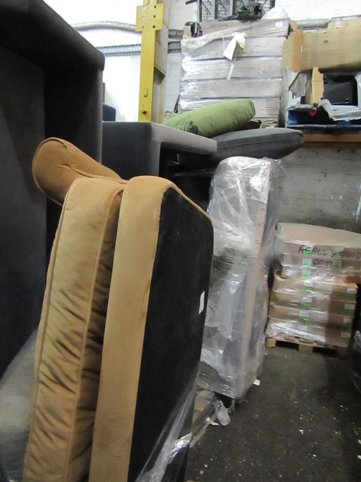 | 9X | PALLETS OF SWOON B.E.R FURNITURE AND SOFAS, ALL CUSTOMER RETURNS UNCHECKED FOR THE EXTENT - Image 2 of 3