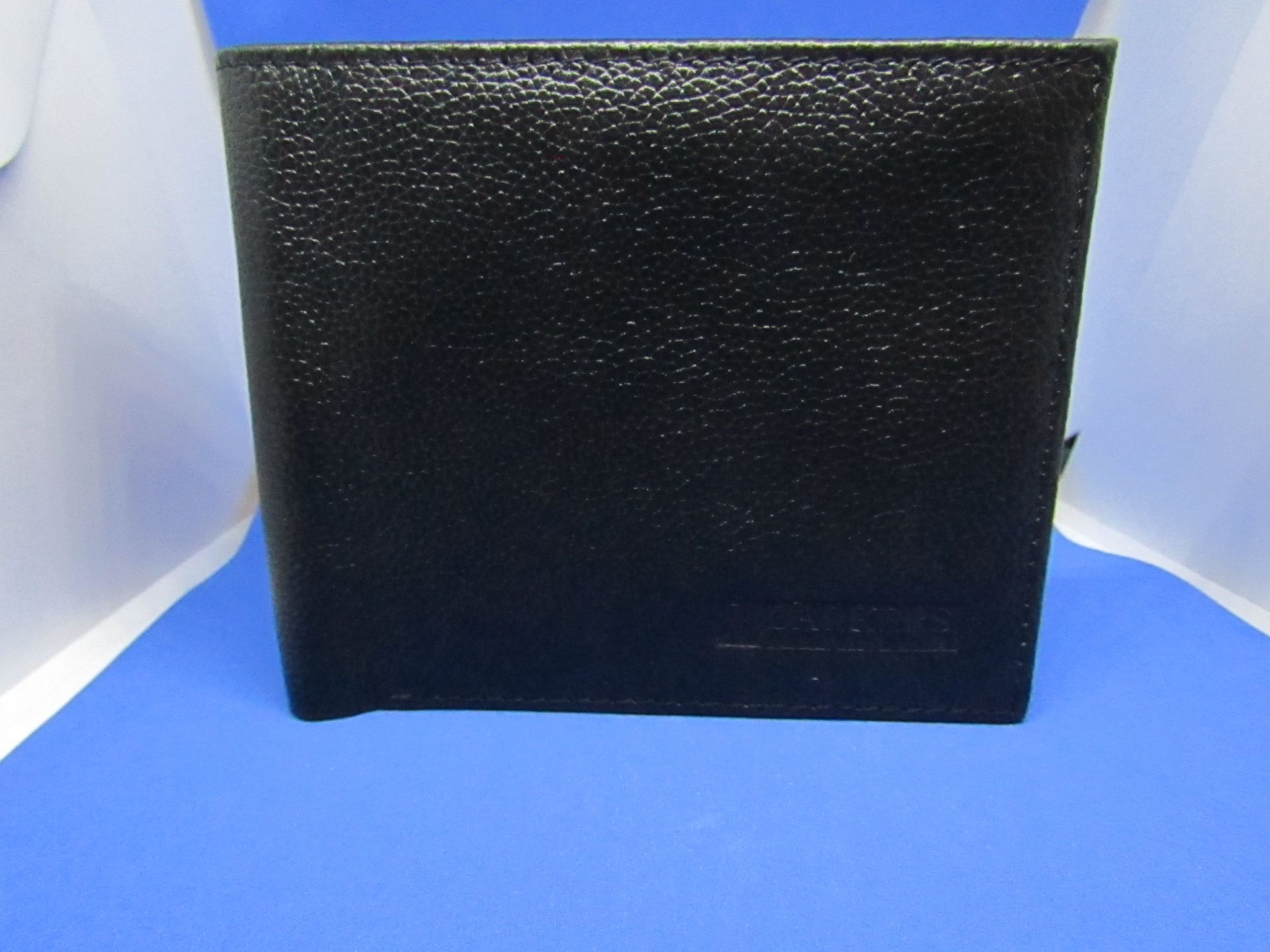 Barkers of Kensington Limited edition Black leather wallet, new.