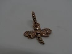 Pandora Rose Gold coloured Necklace Pendant, new