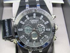 Globenfeld Jetmaster watch, new, ticking and boxed